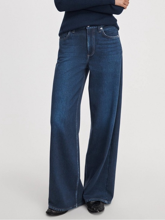rag & bone Pants - NWT Rag & Bone Miramar Sofie Wide Leg Cotton Terry Sweatpant Jeans size 26